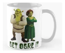 Comprar Taza X4 Shrek Fiona _amp_ Shrek Obtener Ogro It Calidad Prem