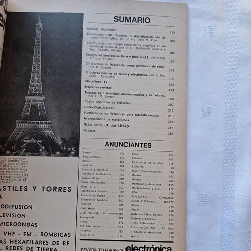 Revista Telegrafica Electronica N° 749 - Marzo 1975 (Usado)
