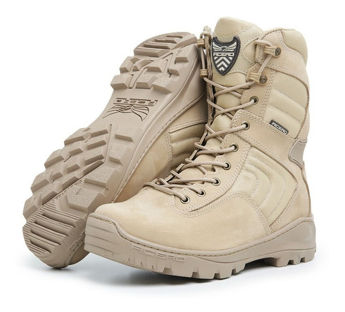 Coturno Bota Couro Militar Tática Extreme Acero - Original