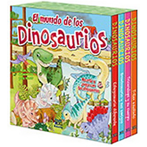 El Mundo De Los Dinosaurios (pack 4 Libros) Baby Dino
