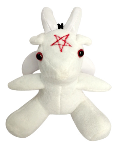 Llavero Peluche Baphomet ¡¡mini Cabra Gotica!!