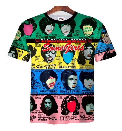 Remera Zt-0783 - The Rolling Stones Some Girls