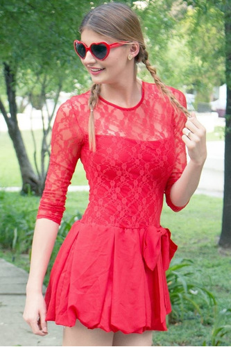 Vestido Rojo Asos Talla Chica Como El De Emma Watson Hermoso