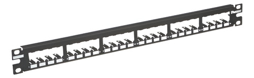 Panel De Parcheo Modular 1ru 24 Puertos Etiqueta Adhesiva