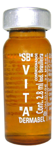 Ampola De Vitamina A Dermabel 2,8 Ml - Com 25 Unidades