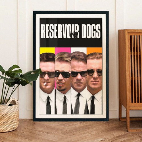 Cuadro 60x40 Peliculas - Perros De La Calle - Poster Fin