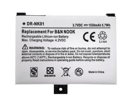 1530mah Battery Bnrb454261 Bnrb1530 Barnes & Noble Nook  Sle