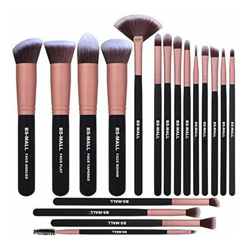 Bs Pinceles De Maquillaje Profesional 18pcs Centro Cepi...