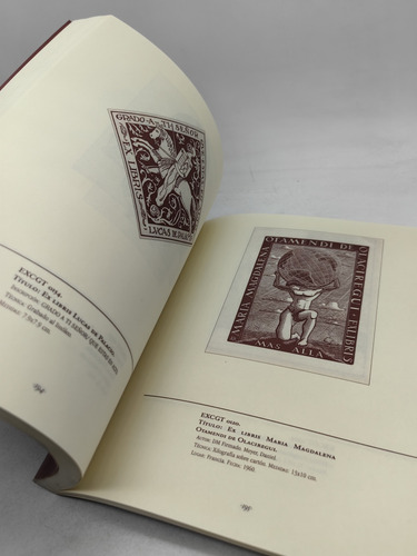 Catálogo De La Colección De Exlibris De Guillermo Tovar