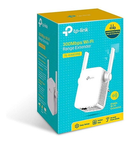 Repetidor Extensor De Rango Wifi Tp-link 300 Mbps 855re Dual