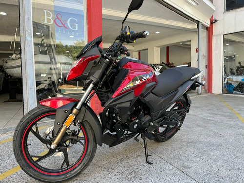 Moto Shineray Jef Vermelha 150 Injetada Ano 2024 Modelo 2024