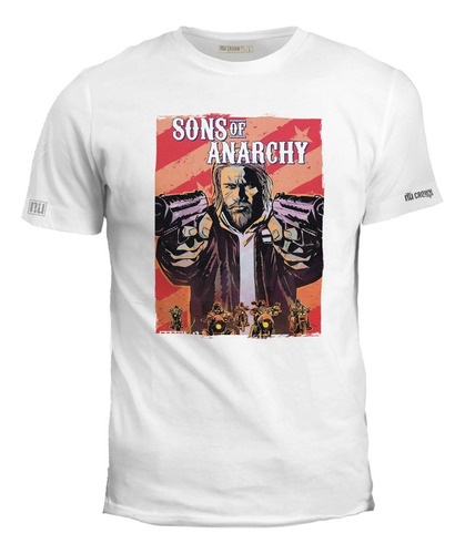 Camiseta Estampada Song Of Anarchy Jax Teller Serie Ink