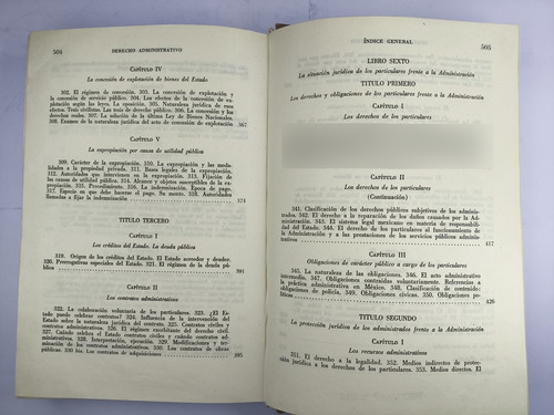 Libro Derecho Administrativo Fraga 203j8 (Usado)