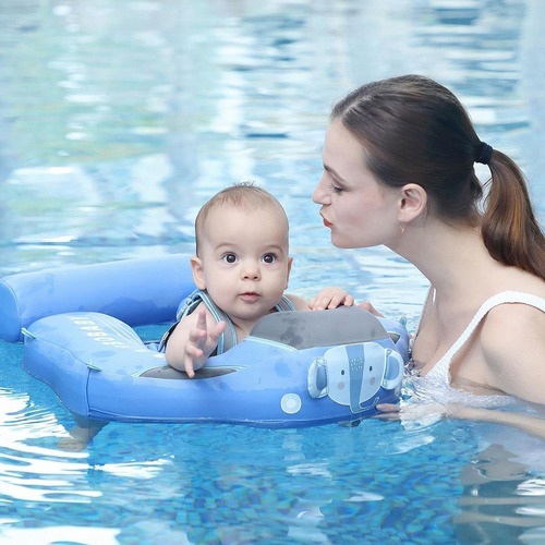 Wj1 Flotador De Natación Para Bebé, No Inflable, Anillo De
