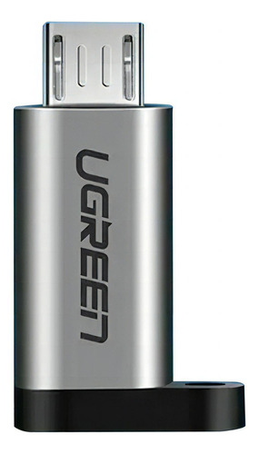 Adaptador Ugreen Us282 micro USB macho a tipo C hembra