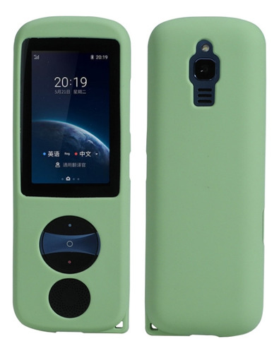 Funda De Silicona Verde Matcha Para Iflytek Translator 3.