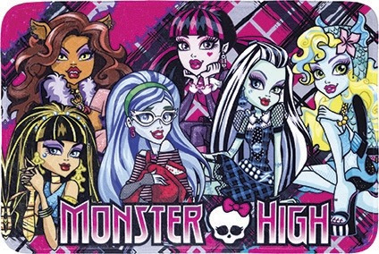 Tapete Infantil Transfer Monster High Jolitex