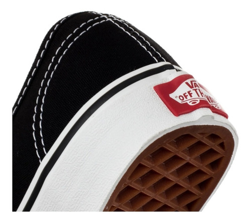 Tenis Vans Authentic Negro/blanco Unisex 0ee3blk