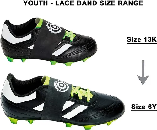 Unique Sports Youth Size Lace Bandas Soccer Cleat Lace Cover