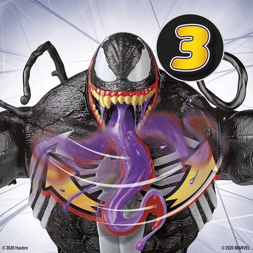 Imagen 2 de 3 de Maximum Venom 32cm Con Slime Marvel Spiderman Hasbro E9001