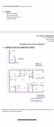 Apartamento Segundo Piso En Propiedad Horizontal