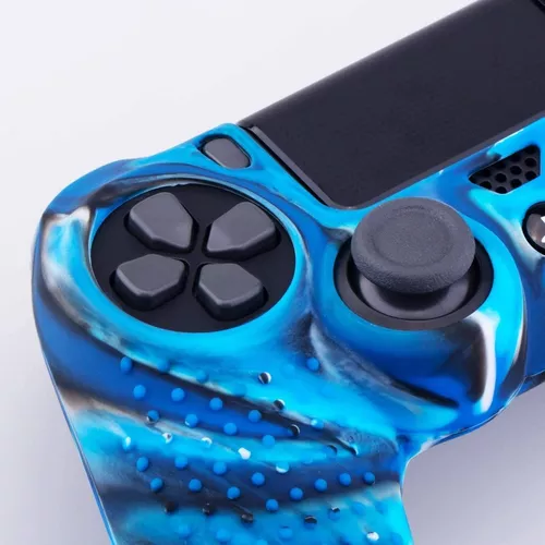 Funda Protectora Silicona Joystick Ps4 Camuflados