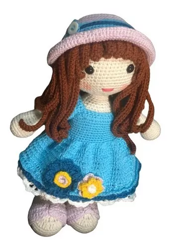 Boneca com roupa de croche - Lizete artesanato - Bonecas - Magazine Luiza