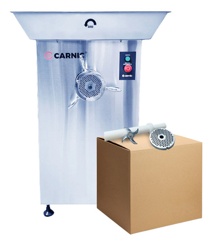 Picadora De Carne Industrial Carnic N°42 3hp Motoreductor Mn