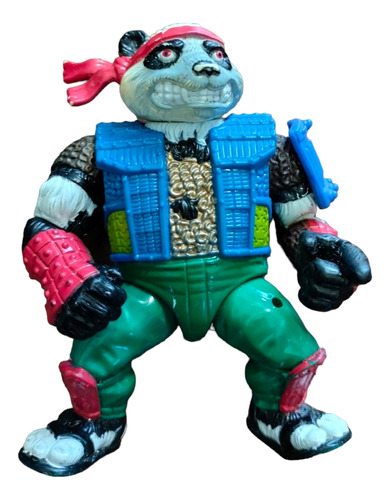 Tortugas Ninja Tmnt Panda Khan Vintage Buen Estado 1990