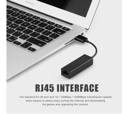 Usb 3.0 Ethernet Accesorio Adaptador De Red Nintendo Switch