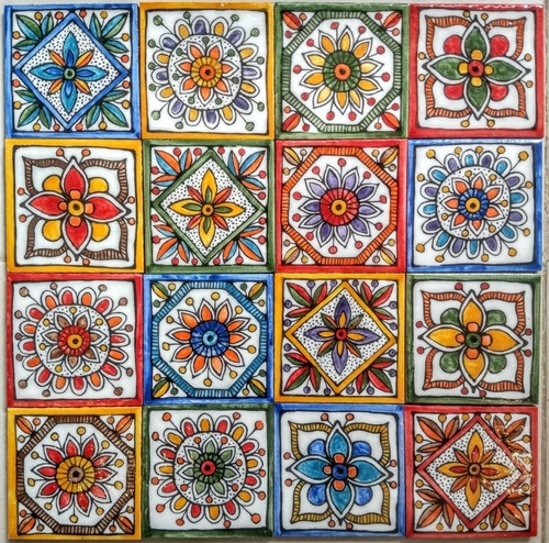 Azulejos Tocetos 10x10 Veracruz Multicolor. Soy Fabricante