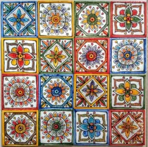 Comprar Azulejos Tocetos 10x10 Veracruz Multicolor. Soy Fabricante