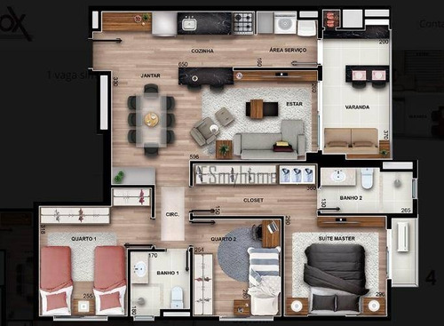 Apartamento À Venda, 85 M² Por R$ 631.599,00 - Cabral - Curitiba/pr - Ap2240