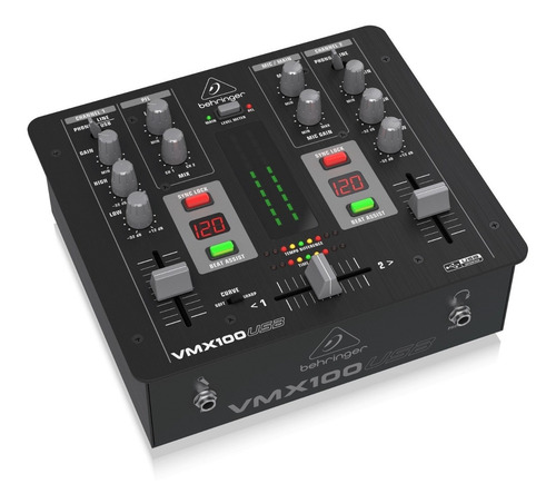 Imagen 5 de 7 de Behringer Vmx100usb Mixer Mezclador Dj Profesional Interfaz