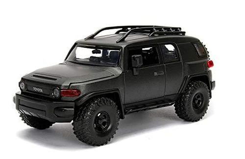 Toyota Fj Con Portaequipajes De Techo (sin Caja) En Gris
