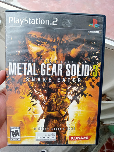 Metal Gear Solid Snake Eater 3 Ps2