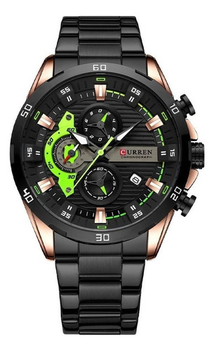 Reloj Curren 8402 For Hombre, Calendario, Reloj De Cuarzo .