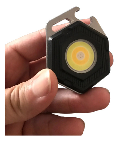 Mini Linterna Portátil Luz Recargable De Trabajo Led Cob