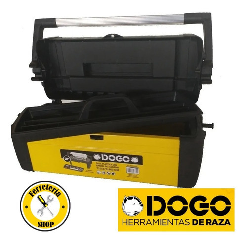 Caja Valija Herramientas 71x27x26 Manija Aluminio Dogo Color Amarillo