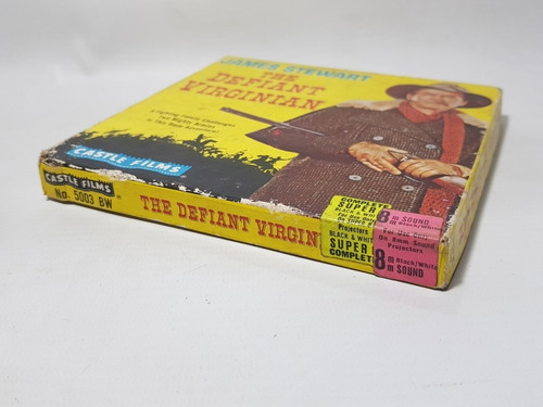 Imagen 6 de 10 de Antigua Película James Stewart Súper 8 Exc Estado Mag 58151
