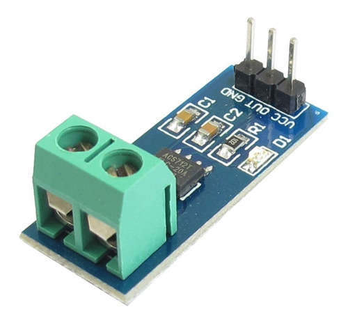 Sensor De Corriente Efecto Hall Acs712 20a Arduino