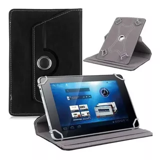 Funda Universal Tablet De 10 Pulgadas Giratoria Tacto Piel