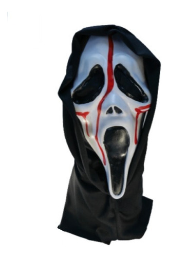Máscara Halloween Scary Movie Ghostface Con Sangre