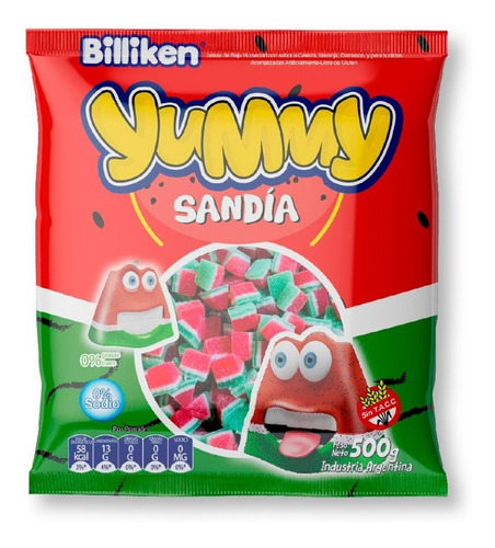 Gomitas Yummy Sandia X 500 Gr - Lollipop