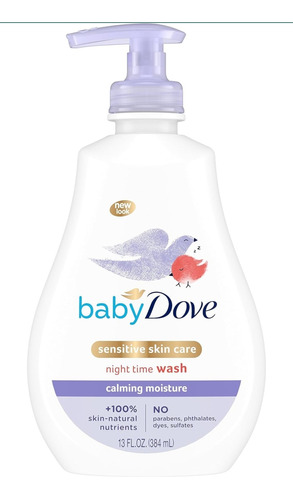 Baby Dove Cuidado De La Piel Sensible Baby Wash Calmante 