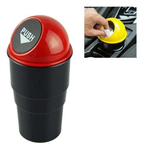 Universal Car Trash Bin Car Garbage Can Rubbish Dust Case Ho