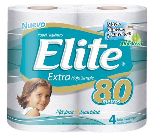 Papel Higienico  Simhoj 4x80 Mt Elite