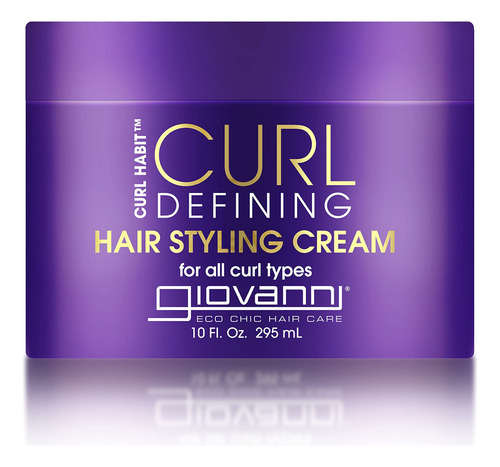 Crema para peinar definidora de rizos Giovanni Curl Habit, 300 ml
