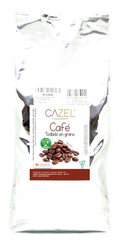 Café Oaxaqueño Tostado En Grano De Pluma Hidalgo Oaxaca 500g