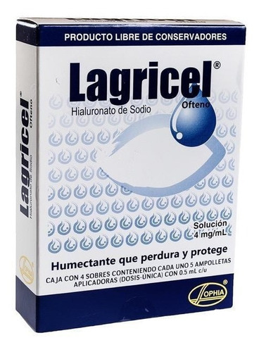 Imagen 3 de 3 de Lagramosicel Oft 20dosis 1 Frasco Gotas 0.5 Ml